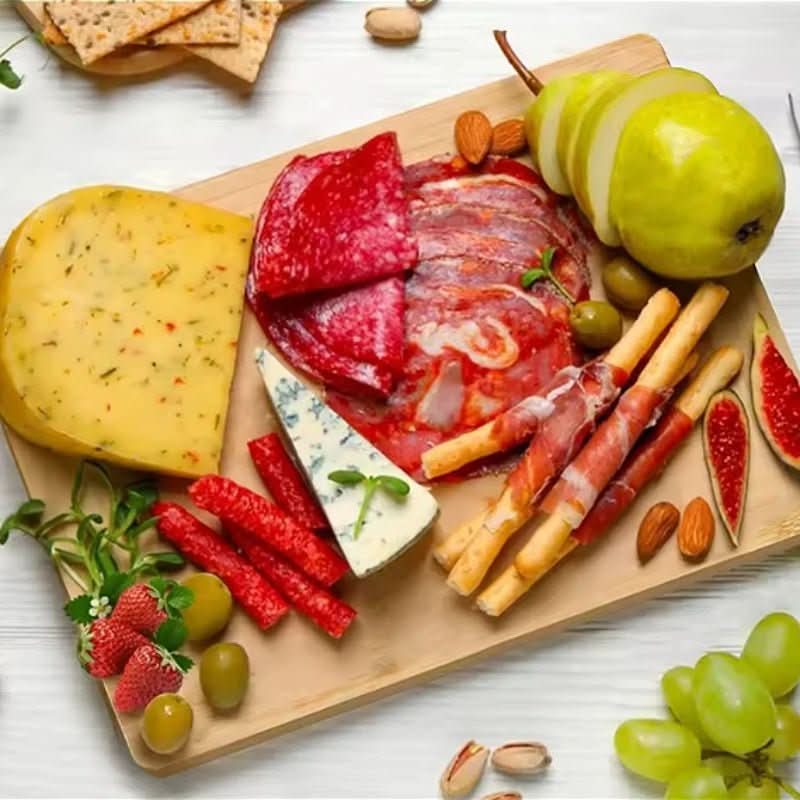 Cutting Board Bamboo Knife-Friendly Surface