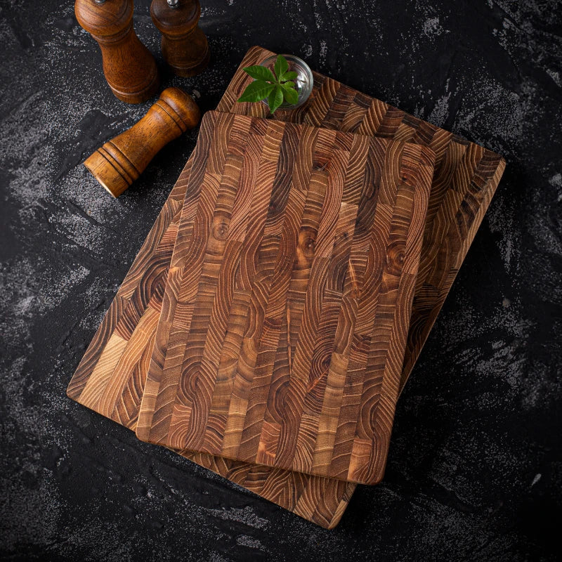 Cutting Board Teak Wood Moisture-Resistant Serving Board