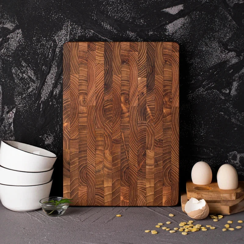 Cutting Board Teak Wood Moisture-Resistant Serving Board