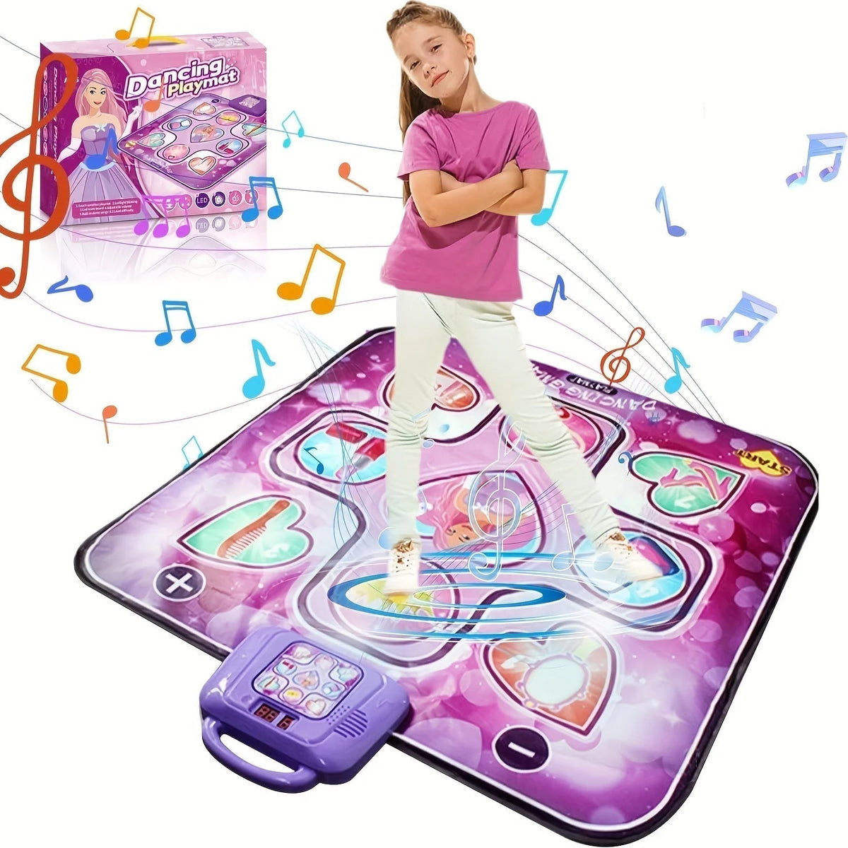 Dance Mat Musical Interactive Screen-Free Scoring Game