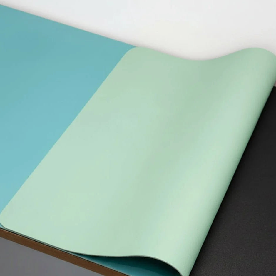 Desk Mat PU Leather Water-Repellent Non-Slip Base