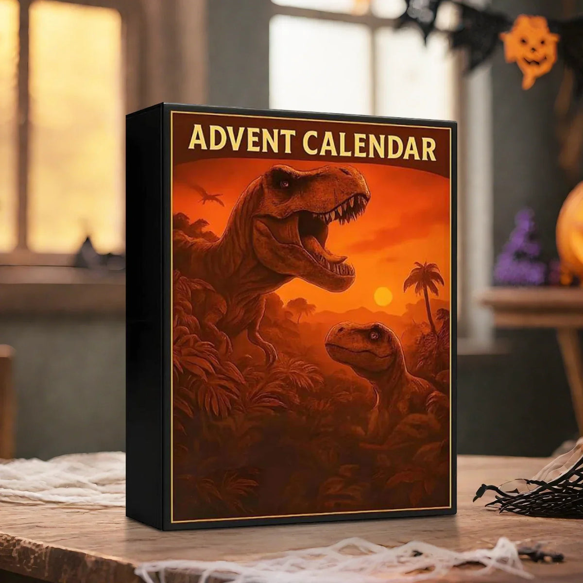 Dinosaur Advent Calendar 24 Figures Numbered Doors