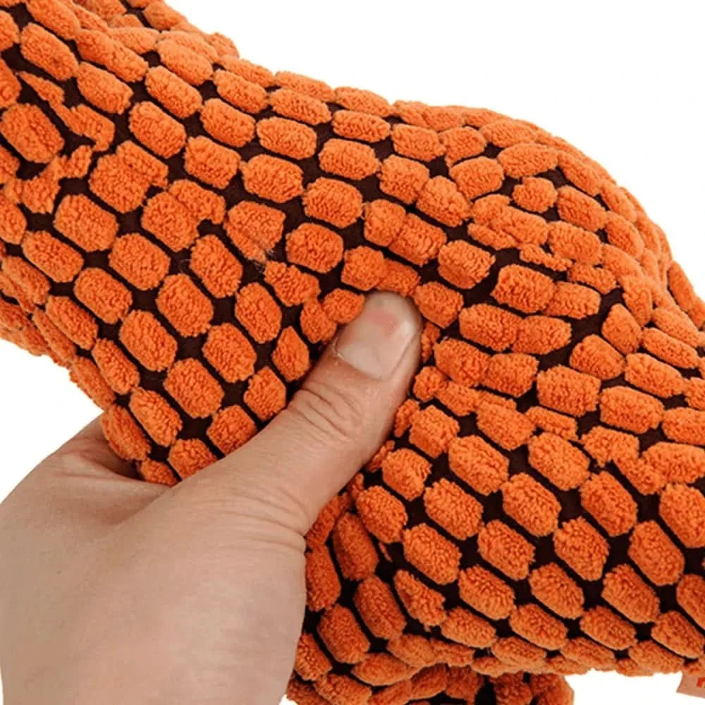 Dog Chew Toy Dinosaur Shape Durable Rubber for Strong Chewers