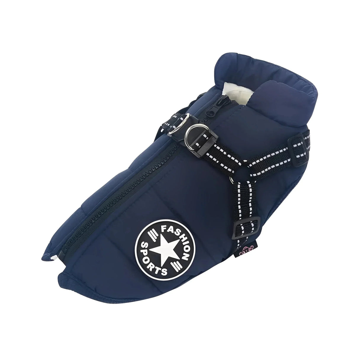 Dog Coat Padded Soft-Lined with Integrated Harness