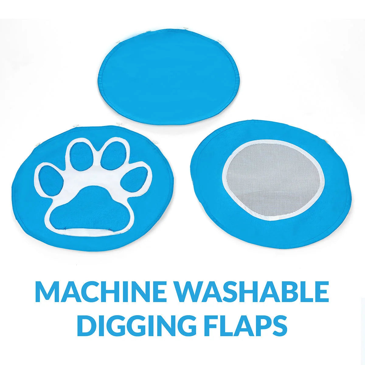 Dog Digging Toy Machine-Washable Flaps Durable Plastic Base