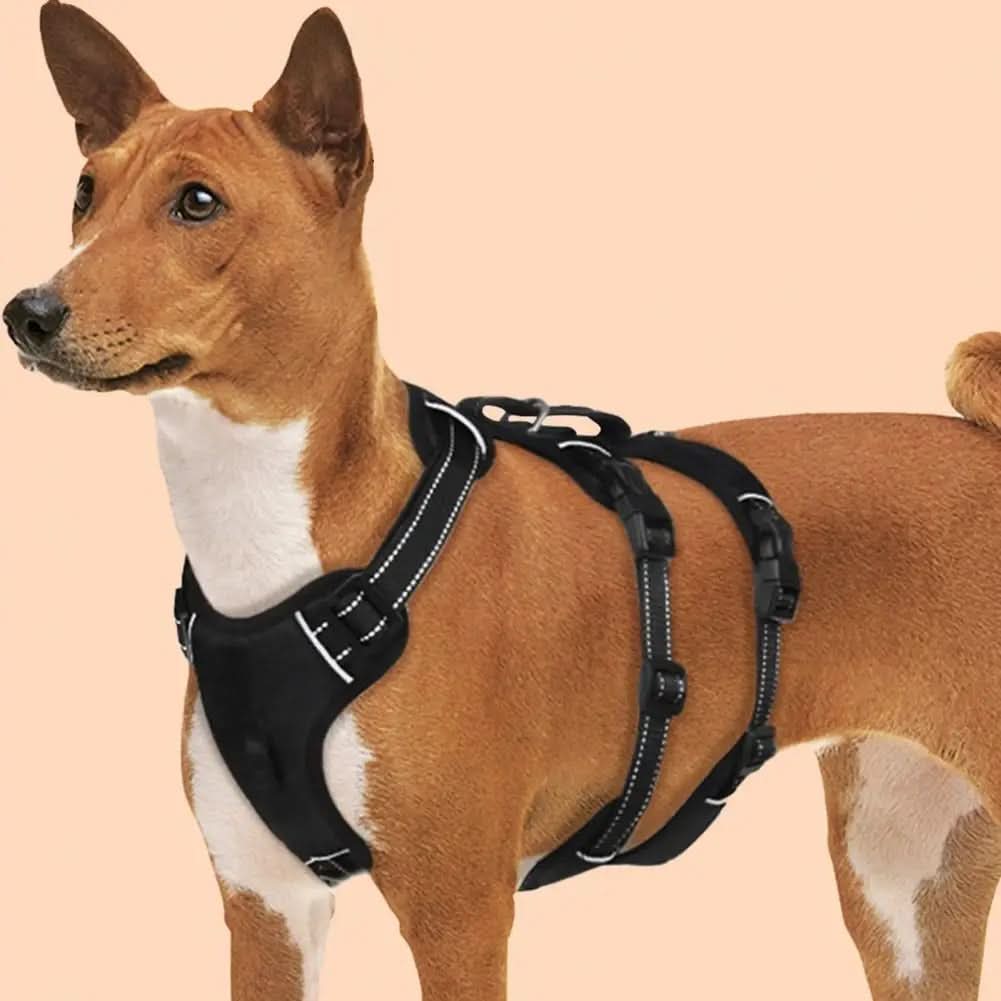 Dog Harness No-Pull Reflective Escape-Resistant