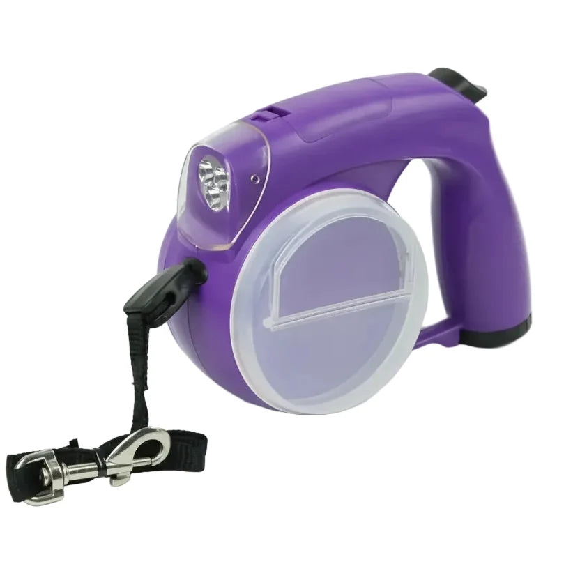 Dog Leash Adjustable Length Reflective Weather-Resistant Nylon