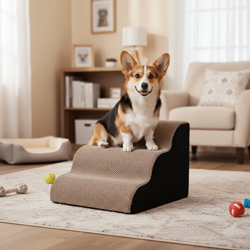 Dog Stairs High-Density Shape-Retaining Foam