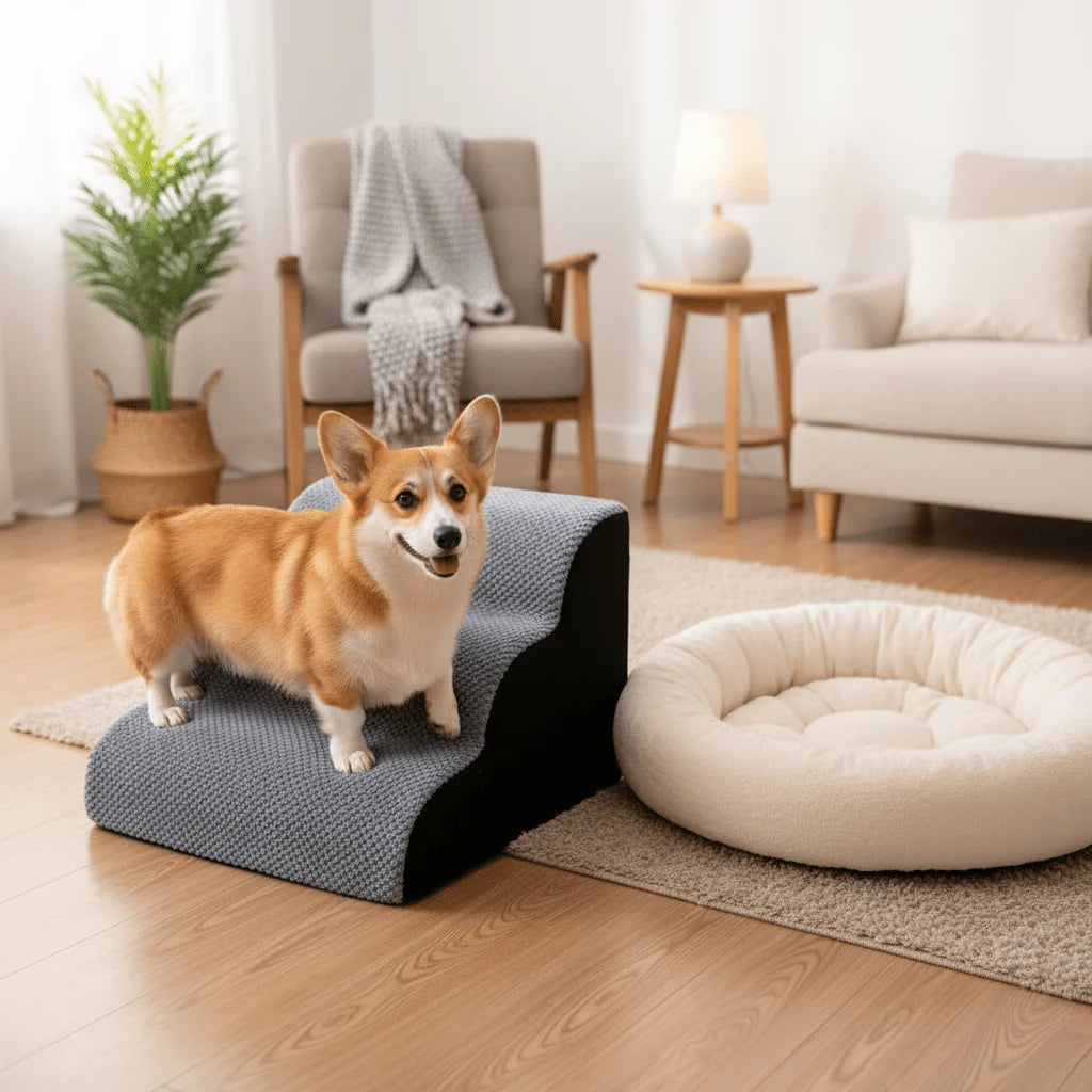 Dog Stairs High-Density Shape-Retaining Foam