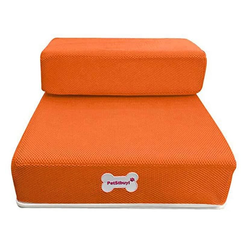 Dog Stairs Two-Step Padded Non-Slip Washable Cover