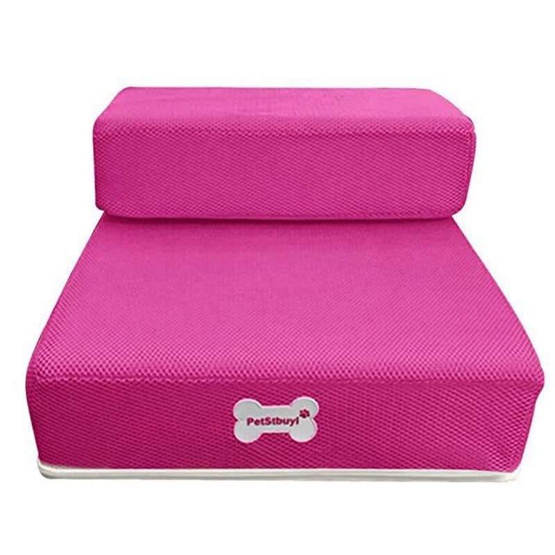 Dog Stairs Two-Step Padded Non-Slip Washable Cover