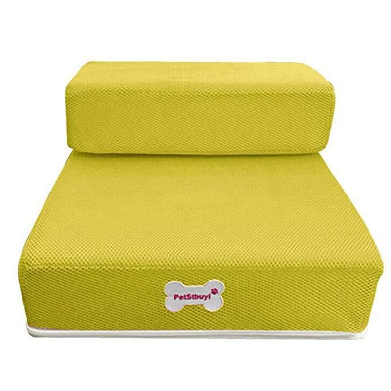 Dog Stairs Two-Step Padded Non-Slip Washable Cover