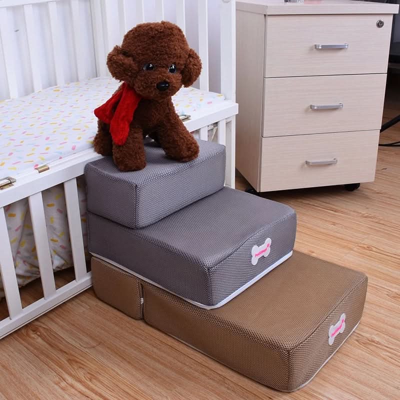 Dog Stairs Two-Step Padded Non-Slip Washable Cover