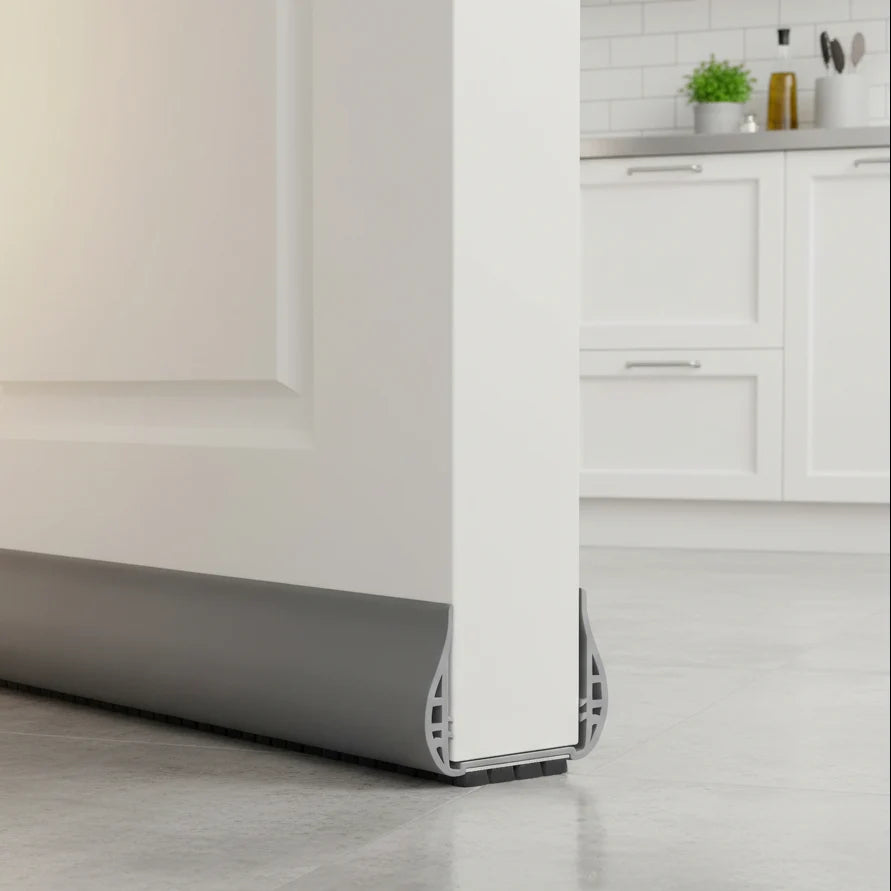 Door Draft Stopper Adjustable Foam Noise & Dust Blocking