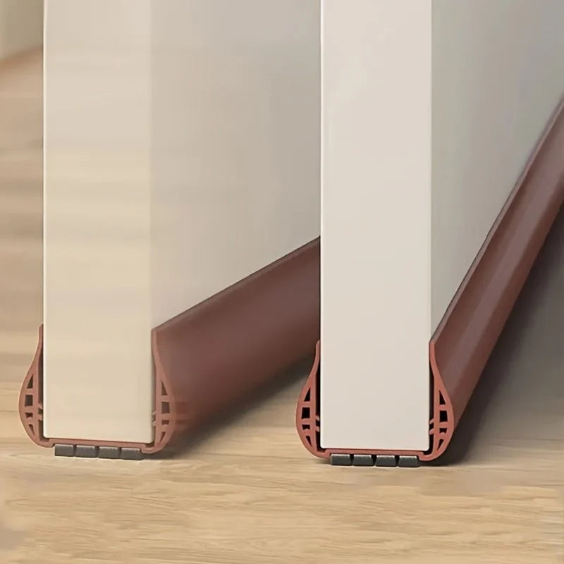 Door Draft Stopper Adjustable Foam Noise & Dust Blocking