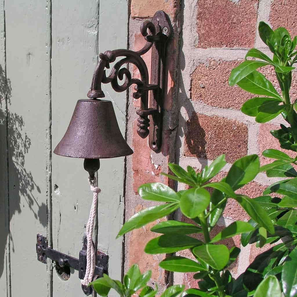 Doorbell Cast Iron Manual Mechanical Chime Non-Electric