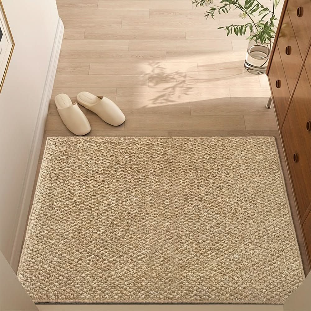Doormat Jute-Look Dirt & Moisture Absorbent Non-Slip Backing