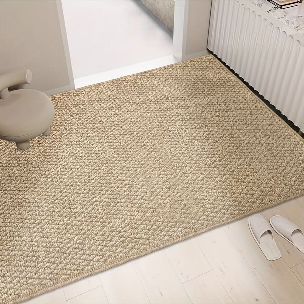 Doormat Jute-Look Dirt & Moisture Absorbent Non-Slip Backing