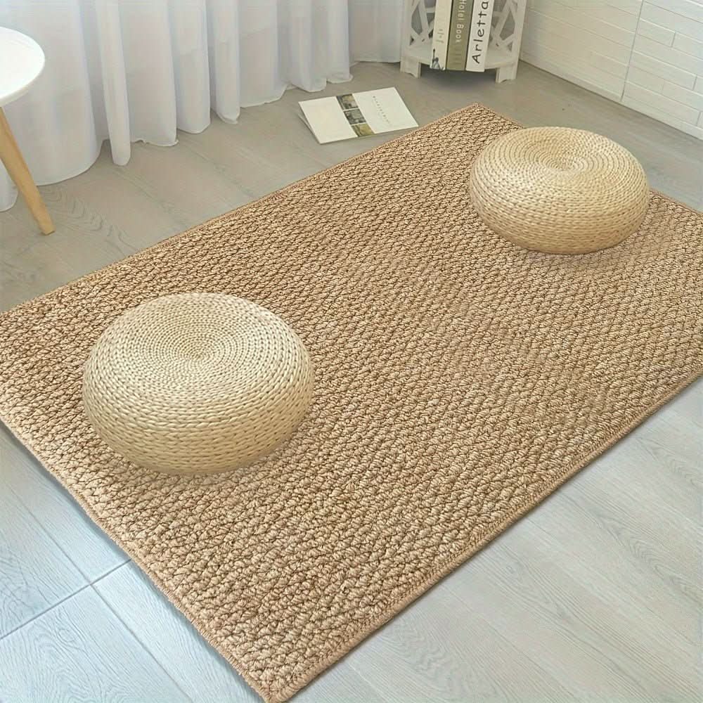 Doormat Jute-Look Dirt & Moisture Absorbent Non-Slip Backing