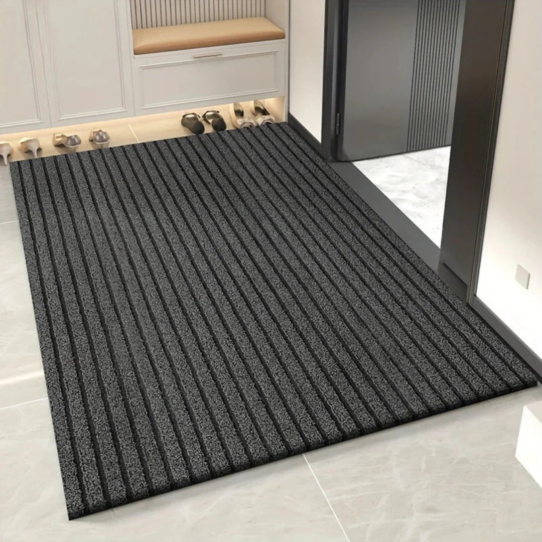 Doormat Striped Non-Slip Weather-Resistant Indoor & Outdoor