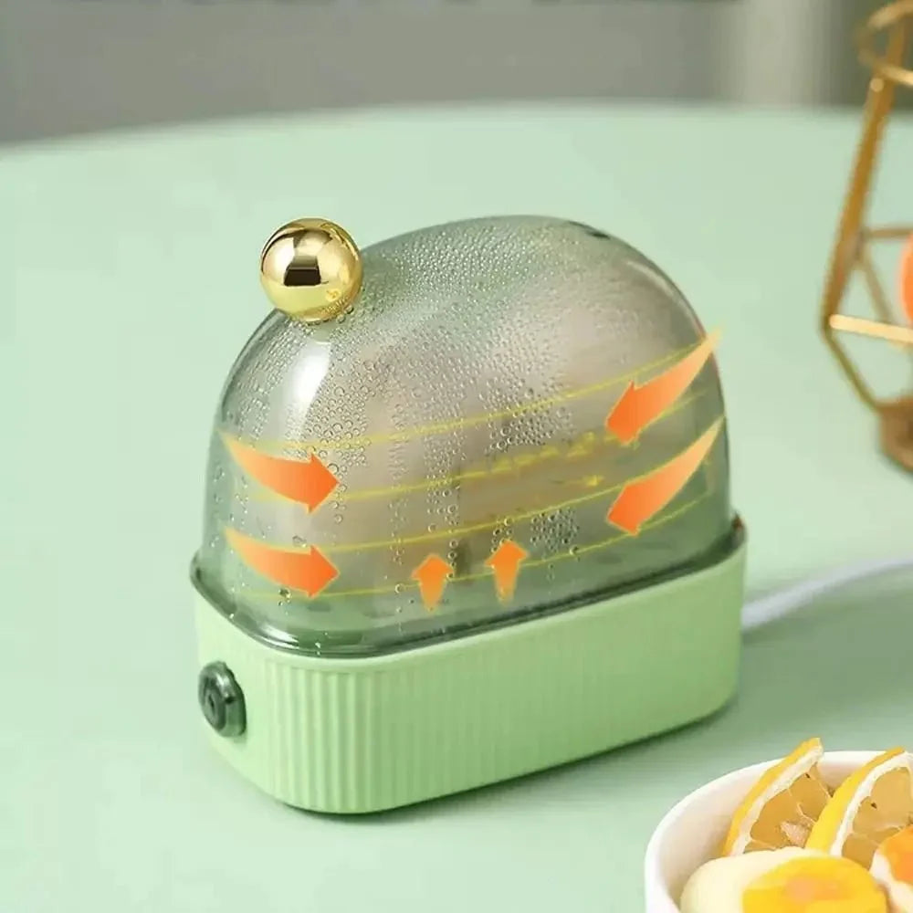 Egg Cooker & Poacher Three Heat Settings Two-Egg Capacity