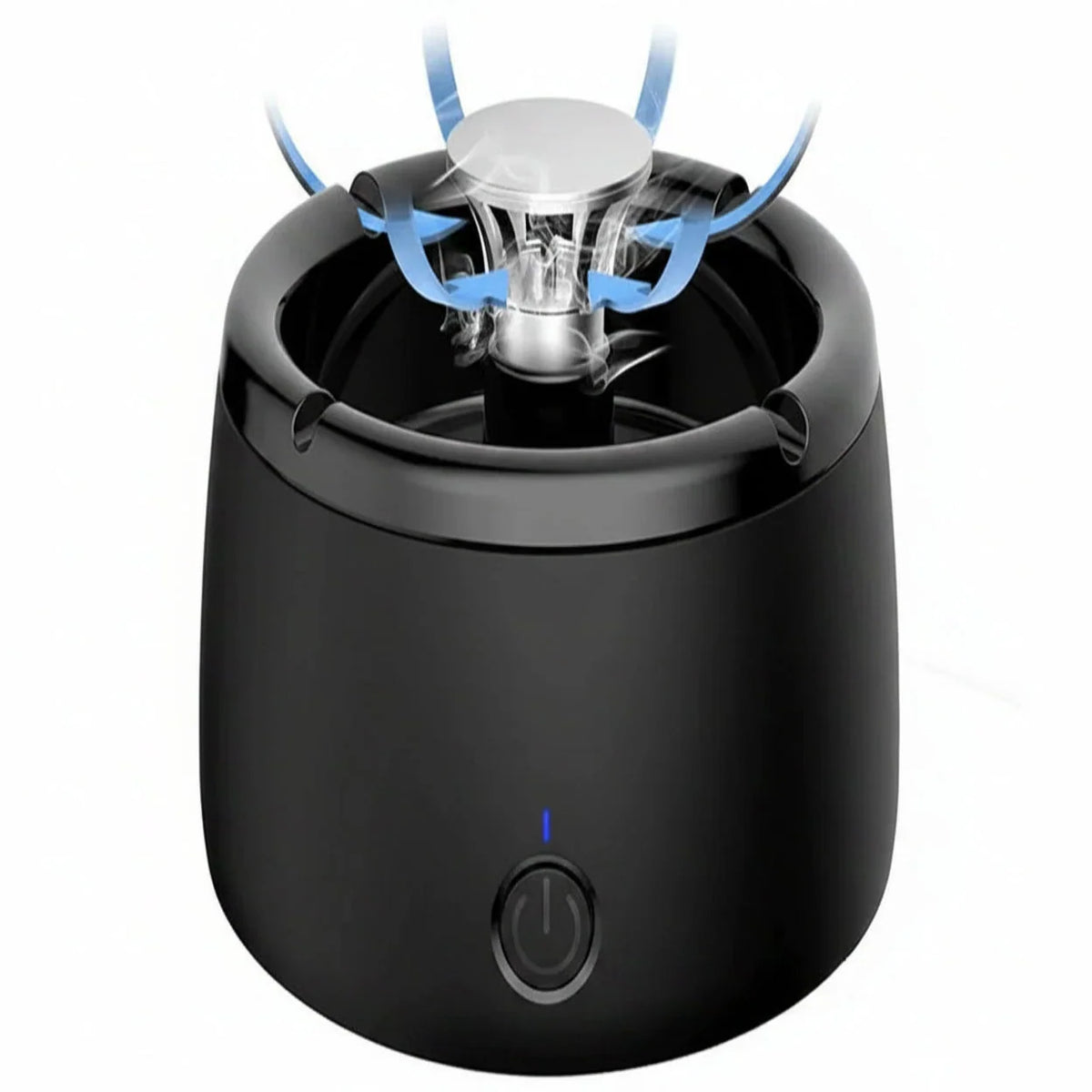 Electric Ashtray Activated Carbon Filter Rechargeable Design