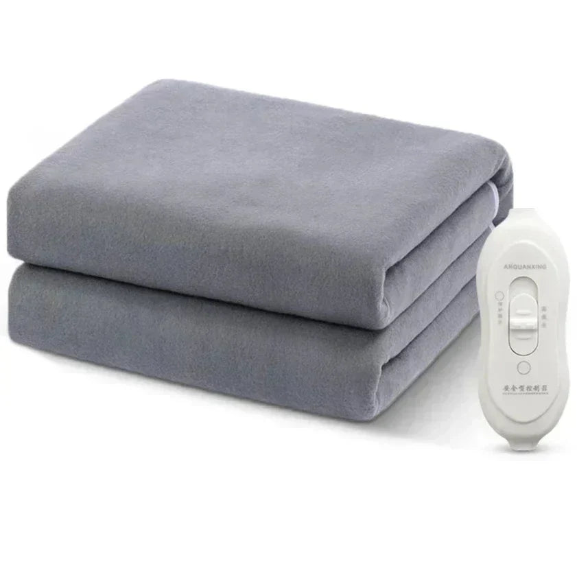 Electric Blanket Adjustable Thermostat Overheat Protection Auto Shut-Off