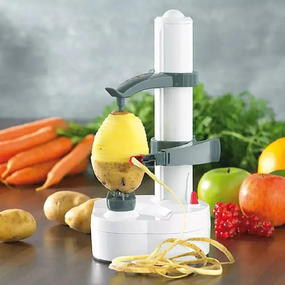 Electric Potato Peeler Rotating Blade Automatic Shutoff