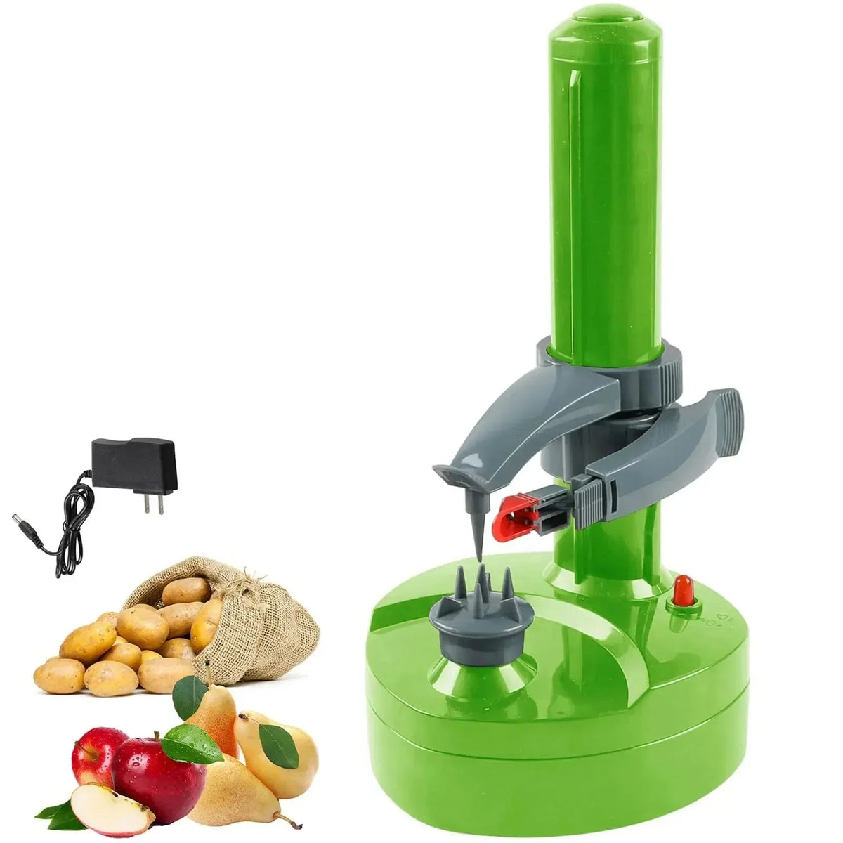 Electric Potato Peeler Rotating Blade Automatic Shutoff