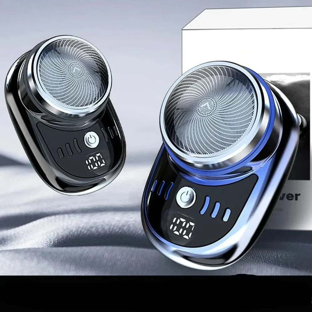Electric Shaver Compact Cordless USB Rechargeable Digital Battery Display