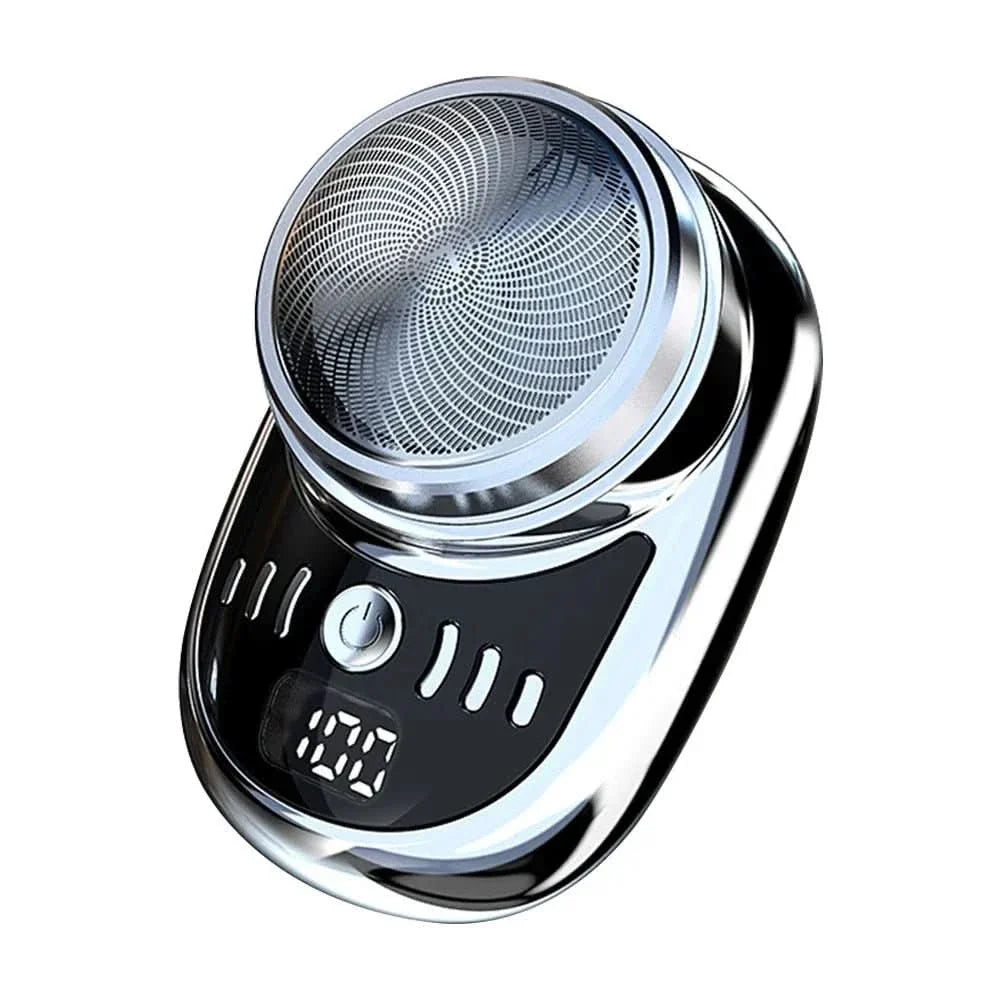 Electric Shaver Compact Cordless USB Rechargeable Digital Battery Display