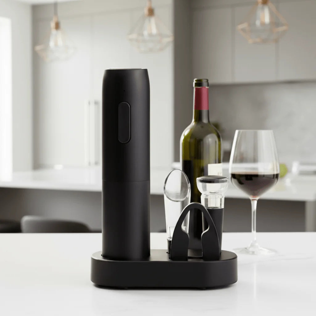 Electric Wine Opener Rechargeable 4-in-1 Set