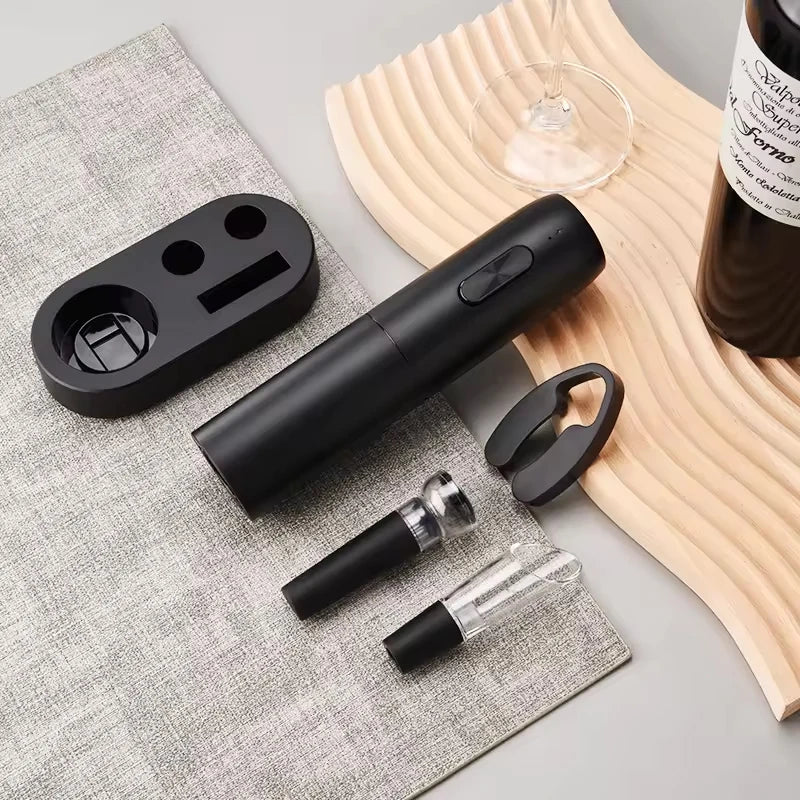 Electric Wine Opener Rechargeable 4-in-1 Set