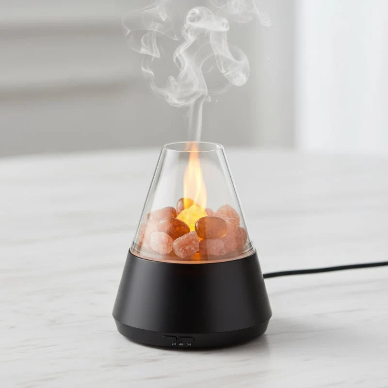Essential Oil Diffuser Crystal Stone Quiet Mist 120ml