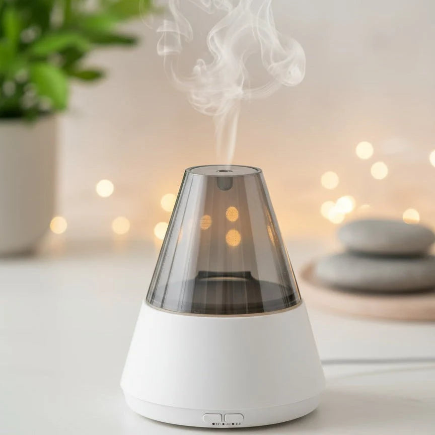 Essential Oil Diffuser Crystal Stone Quiet Mist 120ml