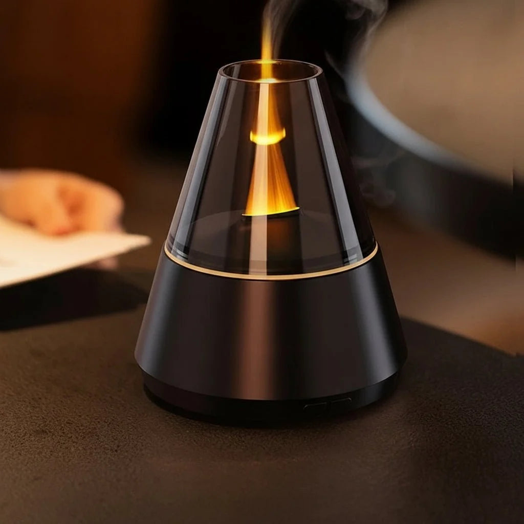 Essential Oil Diffuser Crystal Stone Quiet Mist 120ml