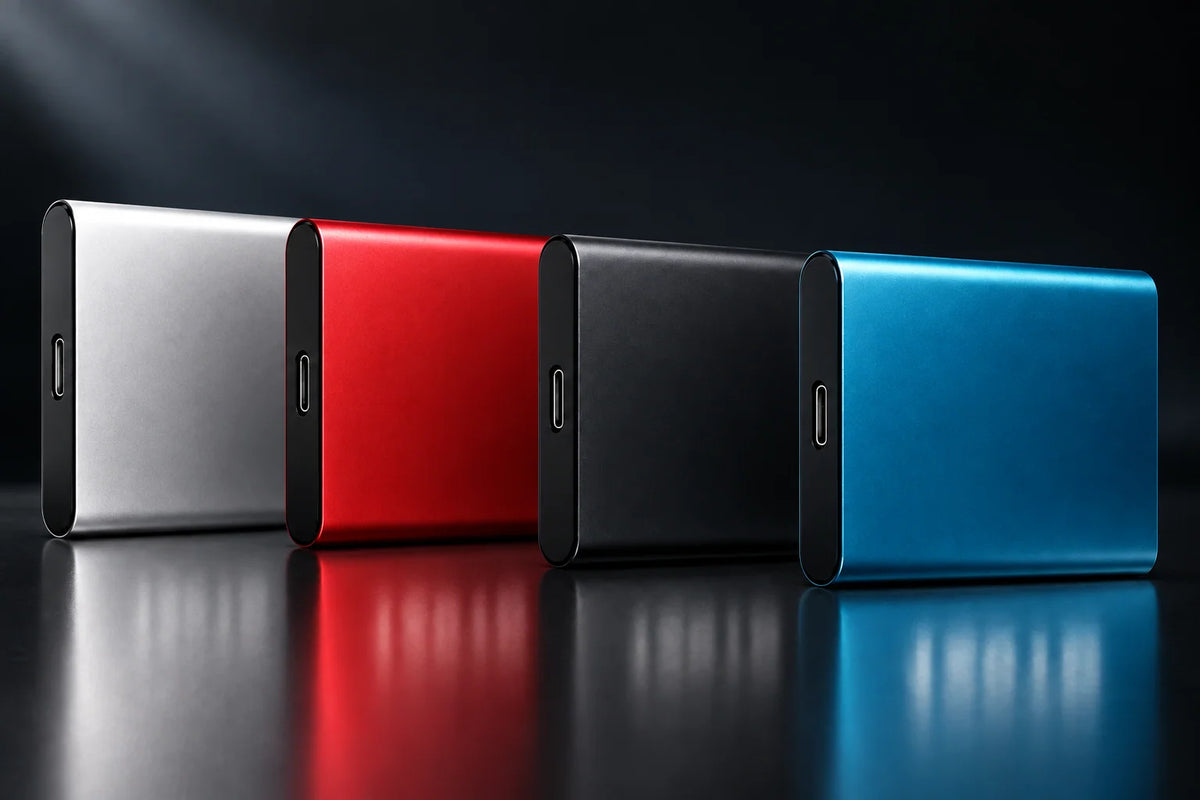 External SSD 128TB Shock-Resistant Up to 540 MB/s