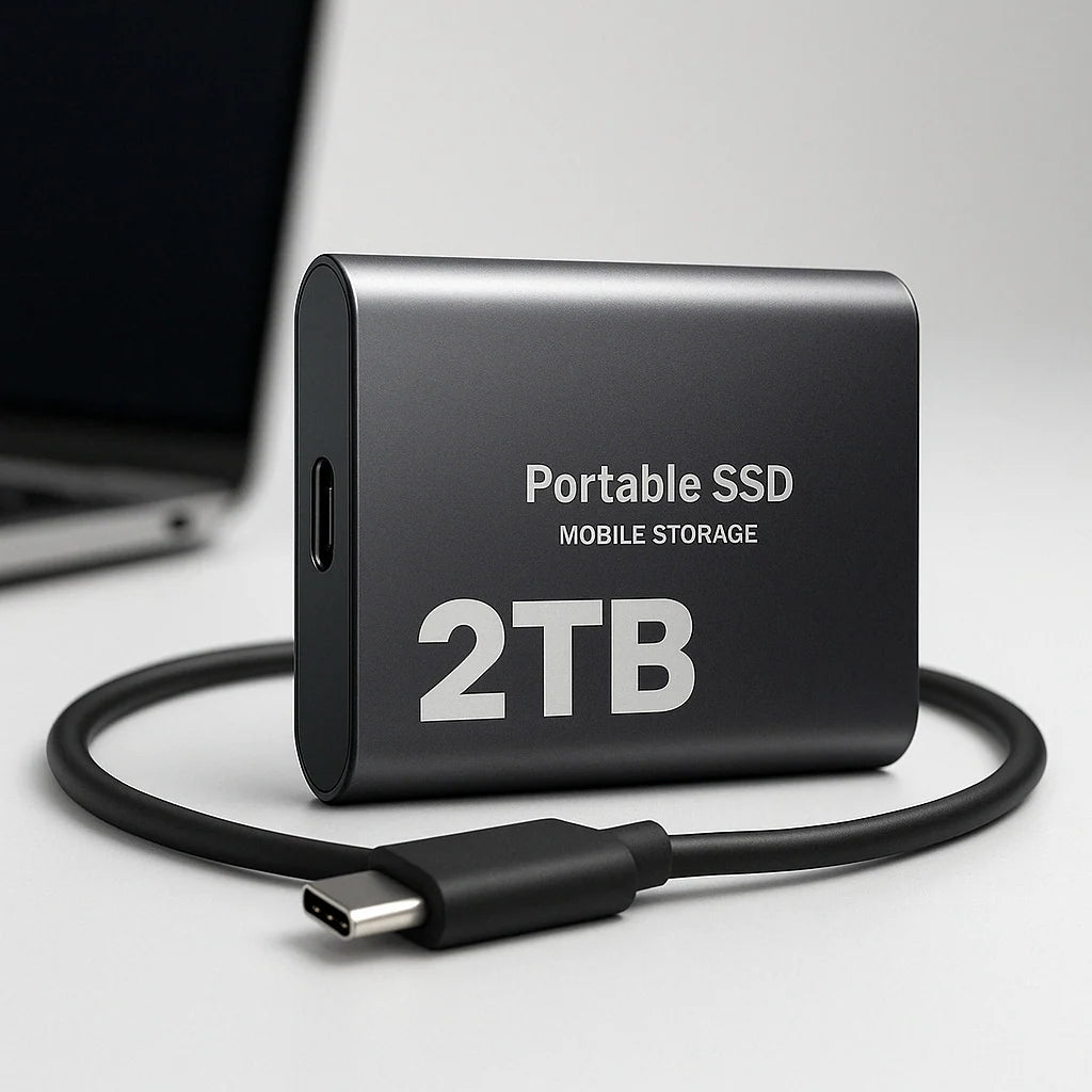 External SSD 2 TB USB-C Up to 1050 MB/s