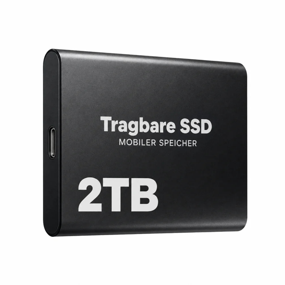 External SSD 2 TB USB-C Up to 1050 MB/s
