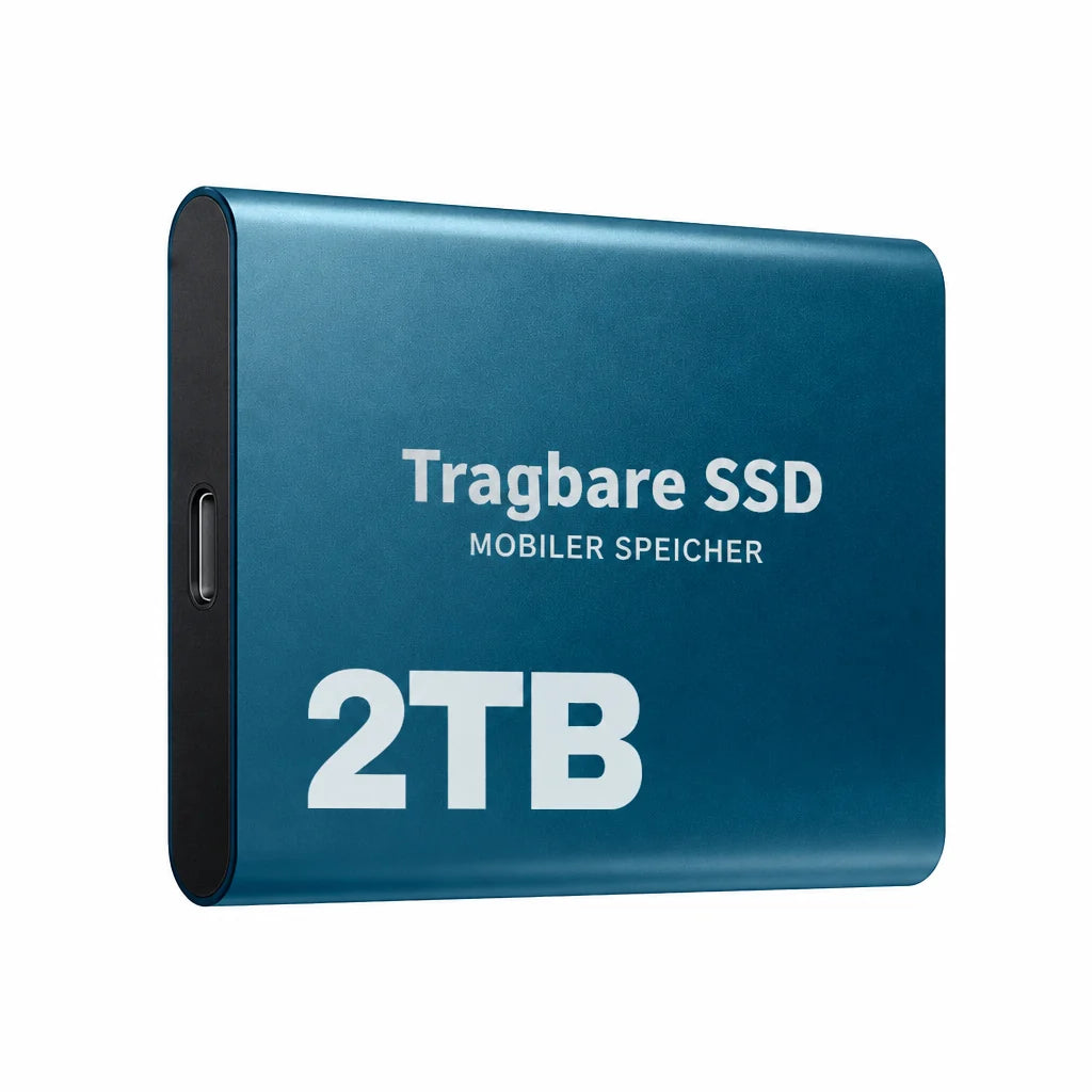 External SSD 2 TB USB-C Up to 1050 MB/s