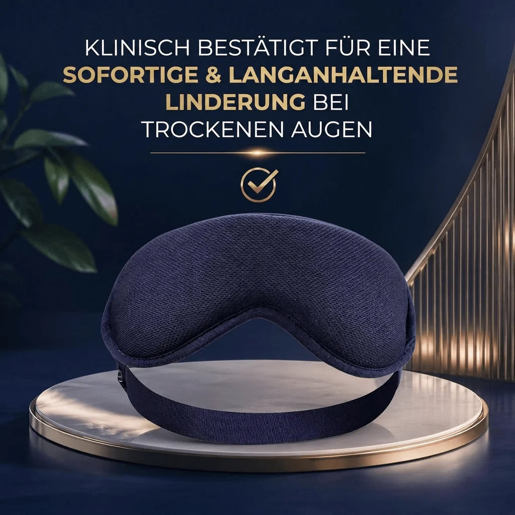 Eye Mask Heated Vibration Massage USB-C Powered