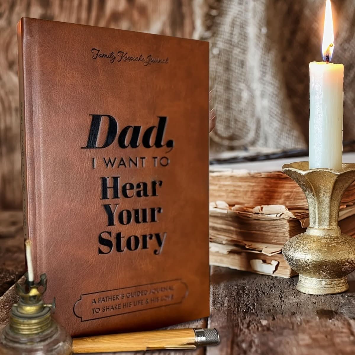 Family Journal Guided Prompts Hardcover Acid-Free Archival Paper