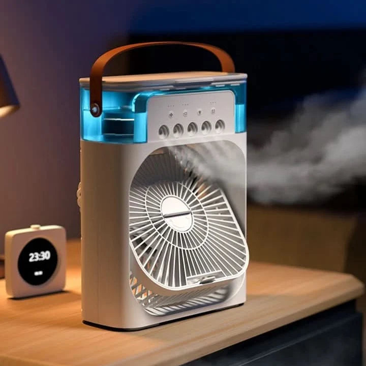 Fan & Humidifier 2-In-1 Compact Design