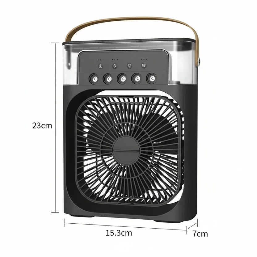 Fan & Humidifier 2-In-1 Compact Design