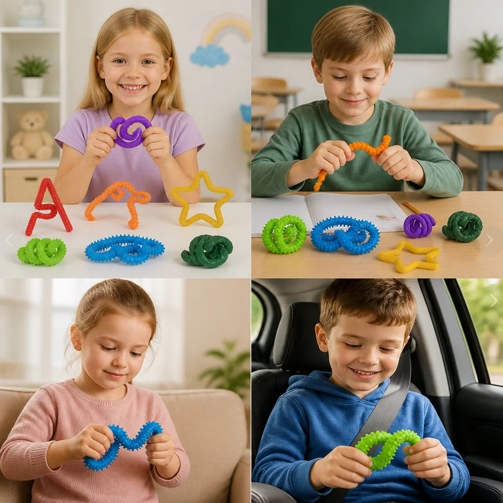 Fidget Sticks Flexible Compact Lightweight