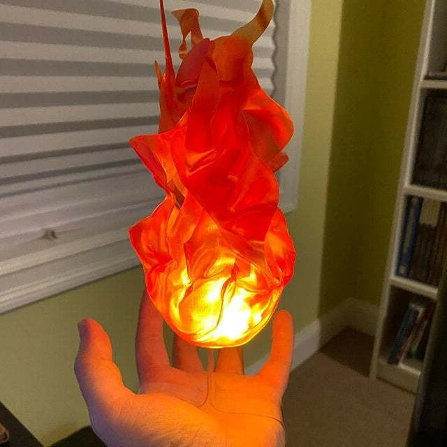 Fireball Costume Prop LED Battery-Powered Floating Effect