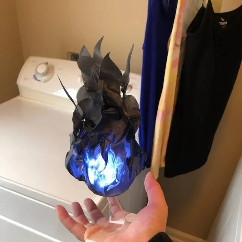 Fireball Costume Prop LED Battery-Powered Floating Effect
