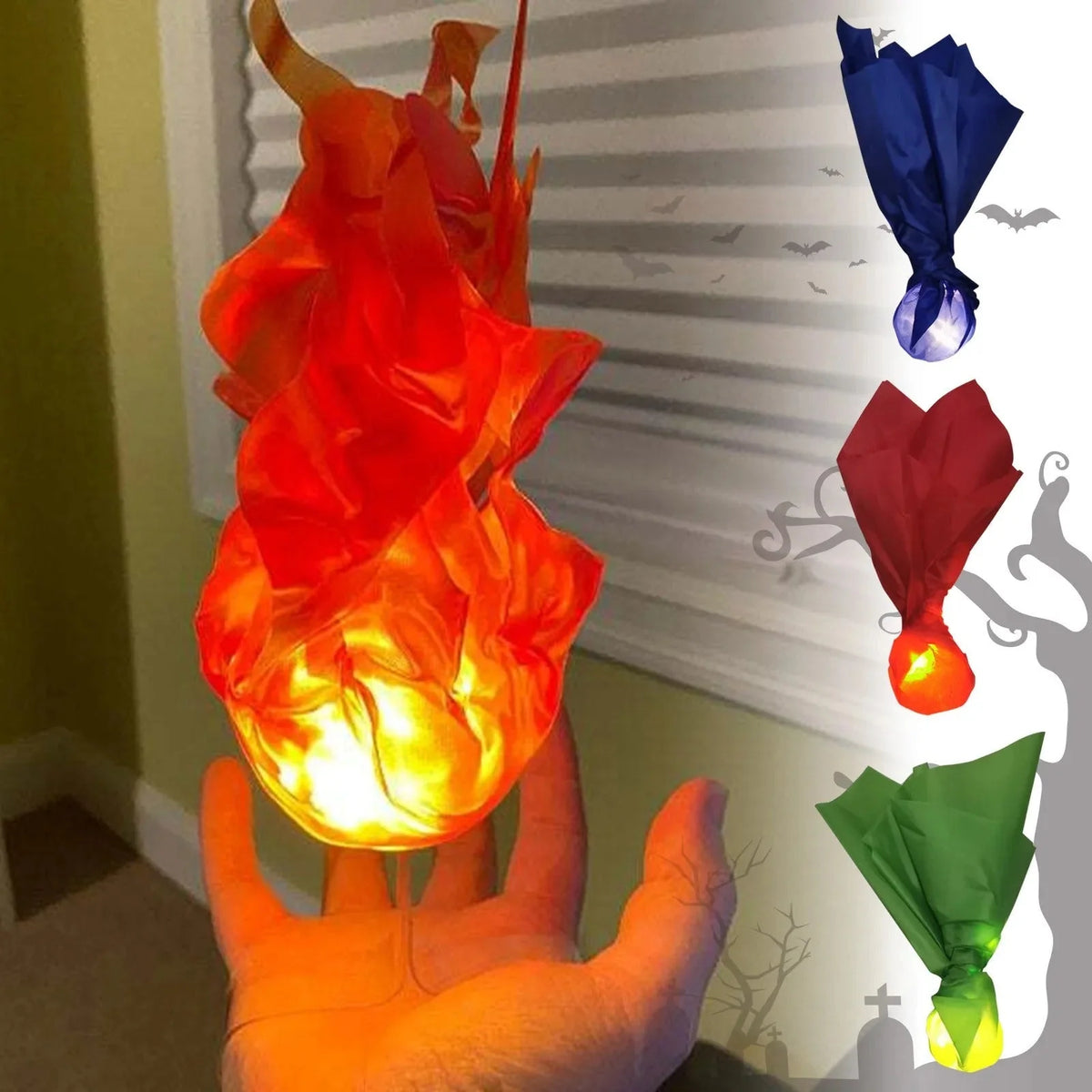 Fireball Prop LED Wearable Batteries Included