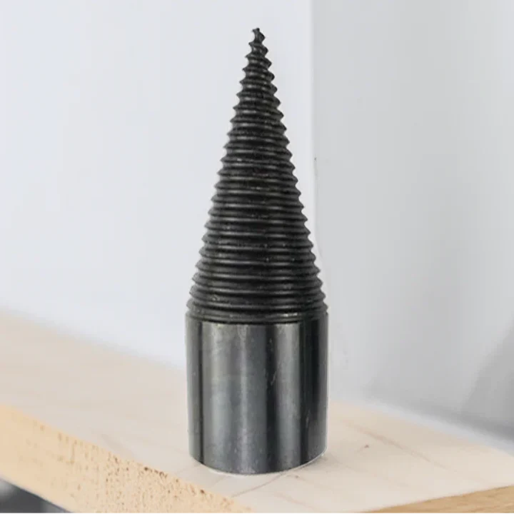 Firewood Splitter Drill Bit High-Carbon Steel Drill-Compatible Shanks