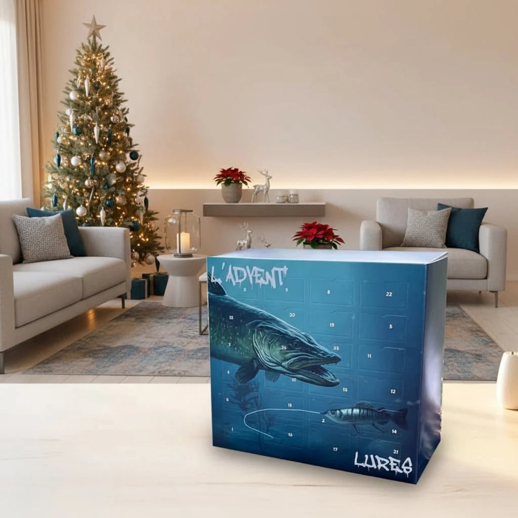 Fishing Advent Calendar 24 Lures Freshwater & Saltwater